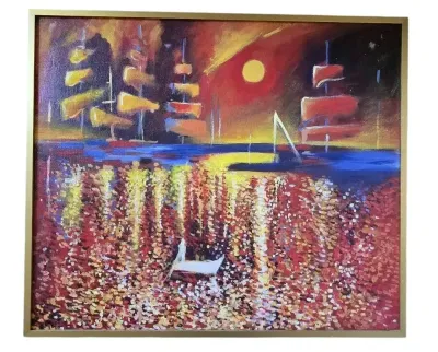 Original Oil On Canvas ~Vik Schroeder [24/20]