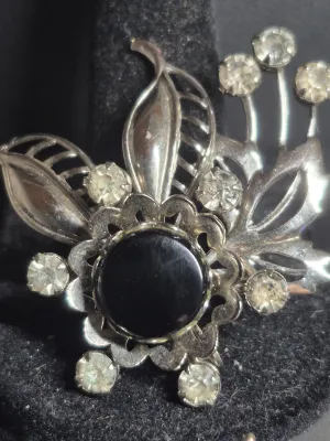 Vintage Rhinestone Brooches ~ set 2
