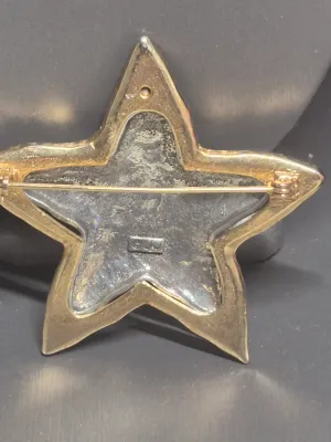 Vintage @JJ STAR ~ aluminum /gold