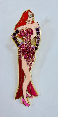 Disney Jessica Rabbit Jewel Dress Pin Limited Edition