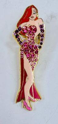 Disney Jessica Rabbit Jewel Dress Pin Limited Edition