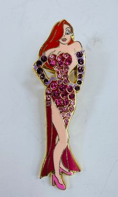 Disney Jessica Rabbit Jewel Dress Pin Limited Edition