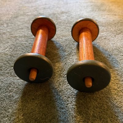 Wooden Bobbin Candle Holders and More (P-BM)