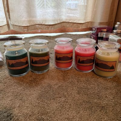 Large Jarred & Tinned Candle Lot Incl Yankee Candle & More (LR2-BM)