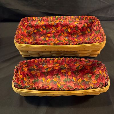 Longaberger Pumpkin Baskets and More Autumn Baskets (LR2-BM)