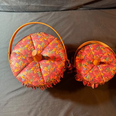 Longaberger Pumpkin Baskets and More Autumn Baskets (LR2-BM)