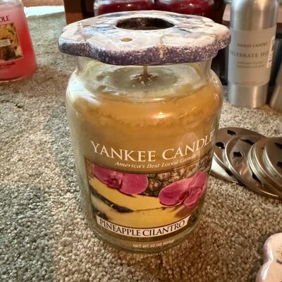 Large Jarred & Tinned Candle Lot Incl Yankee Candle & More (LR2-BM)