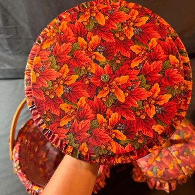 Longaberger Pumpkin Baskets and More Autumn Baskets (LR2-BM)