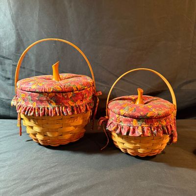 Longaberger Pumpkin Baskets and More Autumn Baskets (LR2-BM)