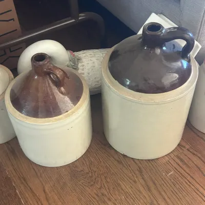 Sale Photo Thumbnail #14: D stoneware jugs