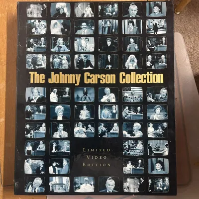 Sale Photo Thumbnail #5: C johnny carson signed video edition