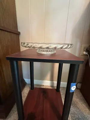 Several Pieces of Glass Plates and Platters
