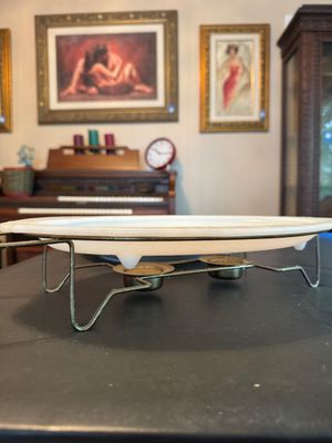 Fire King Warming Platter and Other Large Platter (DR)