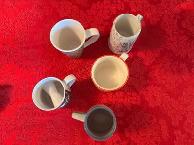 Large Collection of Coffee Mugs (DR)