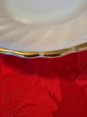 Set of 8 Vintage Fire King Appetizer Plates (DR)