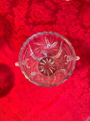 4 Piece Vintage Anchor Hocking Star of David Dishes (DR)