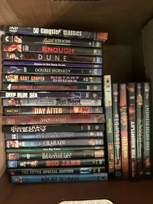 Big Box Full of Dvd's