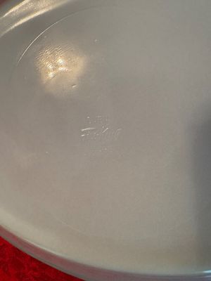 Lot of 5 Fire King Serving Pieces- (DR)