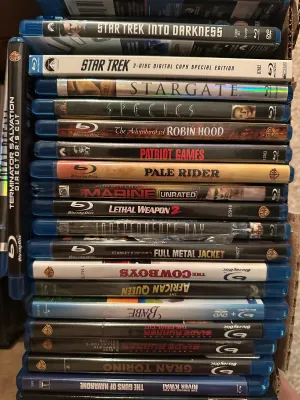 Big Box Full of Dvd's