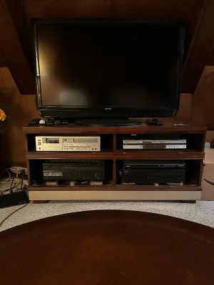 BIG Sanyo TV & Home Theater Electronics Lot – Yamaha, Technics, Sony, Panasonic & OPPO (A Den)