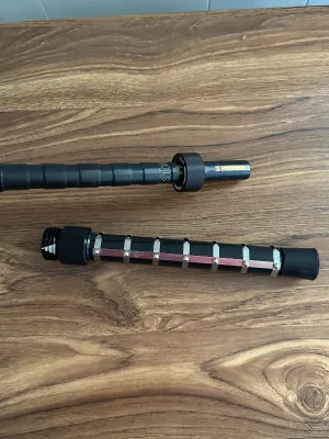 ZAP Electric Stun Walking Cane with Flashlight & Carrying Case