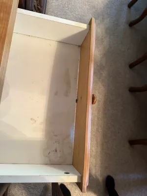 Rolling Storage Cabinet with Drawer & Two Doors