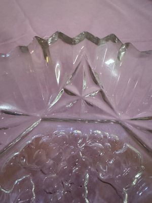 Federal Glass Pioneer Clear Glass Bowl (DR)