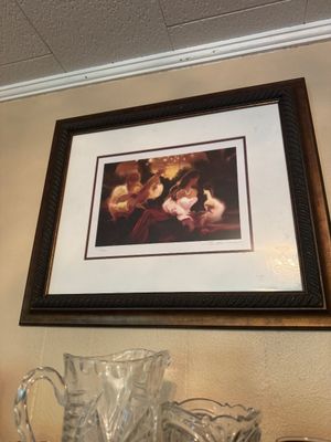Edit- Steve Bloom “Serenade” 12x15" Framed Seriolithograph Print Numbered & Signed