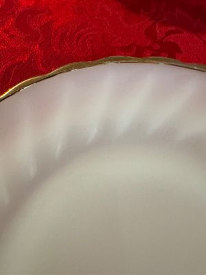 Set of 8 Vintage Fire King Appetizer Plates (DR)