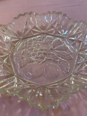Federal Glass Pioneer Clear Glass Bowl (DR)