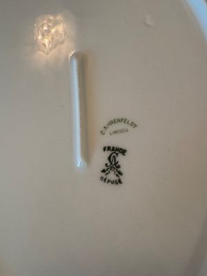 Set of 3 Cream Colored Serving Pieces (DR)