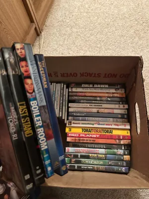 Big Box Full of Dvd's