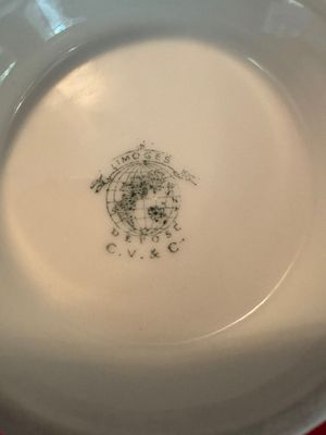 Set of 3 Cream Colored Serving Pieces (DR)