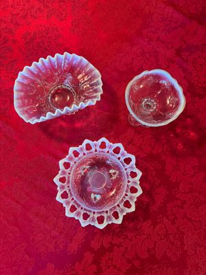 Opalescent Art Glass- Set of 3 (DR)