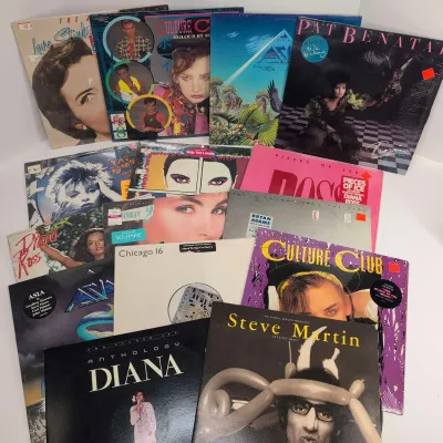 1980s Vinyl LP Albums