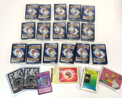 Pokémon (Sealed Energy Packs) and Misc Trading Cards 