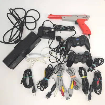 Xbox, PlayStation Controllers, Cords and Accessories