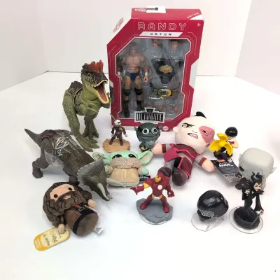 Movie & Video Game, Wrestling, Dinosaurs, Character Toys, Collectibles