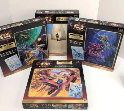 Star Wars Episode 1 Jigsaw Puzzles 750, and 300 Pc Sealed