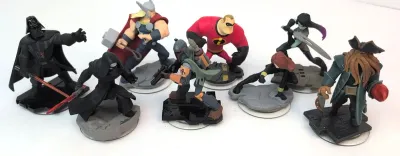 Disney Infinity 2.0 Game Base Figures, Marvel and Star Wars Character Figures