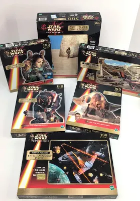 Star Wars Episode 1 Jigsaw Puzzles 100, 200, 300 Pc Sealed