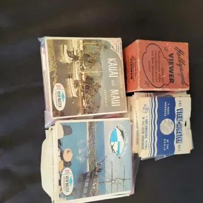 Vintage view master reels and more
