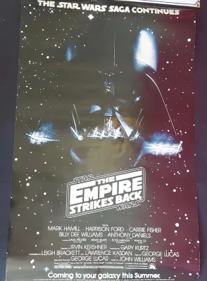 Star wars the empire strikes back teaser movie poster