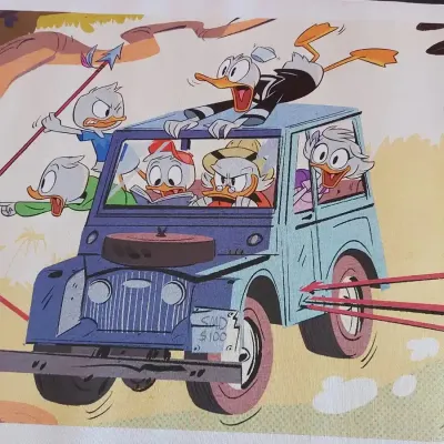 Duck tales canvas print