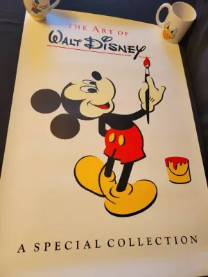 THE ART OF WALT DISNEY 1986 SERIGRAPH 