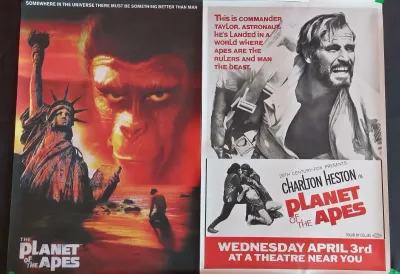 Planet of the apes and the planet of the apes movie posters