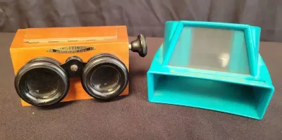 Vintage realarama unis france stereoscope viewer