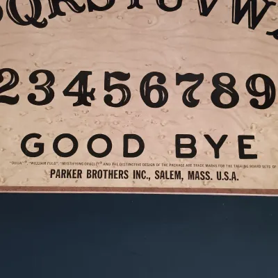 LOT 142: Vintage William Fuld Parker Bros Ouija Board, Fiber Optic Pumpkin, The Craghold Crypt by Edwina Noone & More