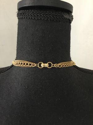 Beautiful vintage, mid century multi strand statement necklace