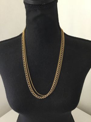 Beautiful vintage, mid century multi strand statement necklace